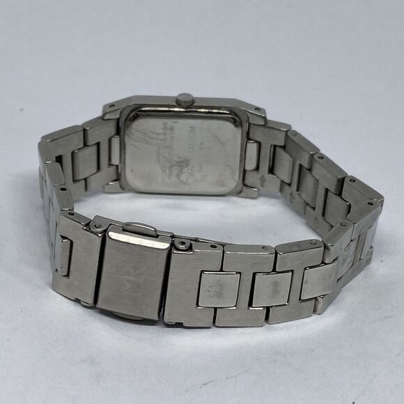 Mount Royal Men's Silver Stainless Steel Analog Black Dial Quartz Watch JK132 - Picture 10 of 12